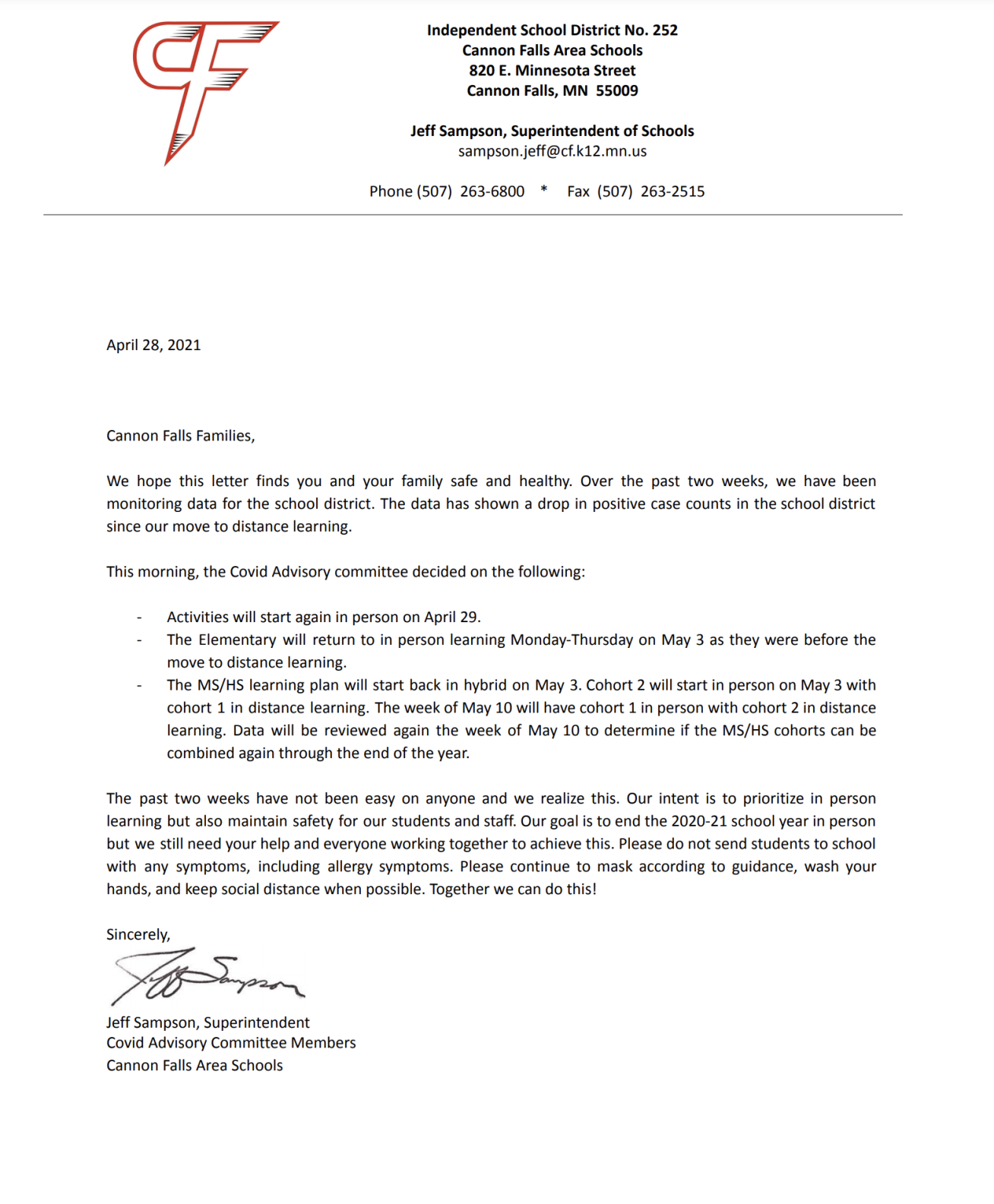 April 28 letter from district.png